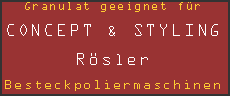 Granulat geeignet für BPM  C&S Rösler